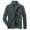 Chaqueta Jazz térmica informal para hombre gris