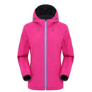 Chaqueta Kessler cortavientos de mujer monocolor de alta resistencia rosa