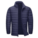 Chaqueta Level térmica monocolor acolchada para hombre azul marino