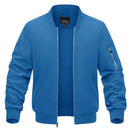 Chaqueta Murrai con forro deportivo de alta calidad azul para hombre