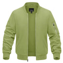 Chaqueta Murrai con forro deportivo de alta calidad para hombre verde claro