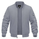 Chaqueta Murrai con forro deportivo de alta calidad para hombre gris claro