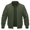 Chaqueta Murrai con forro deportivo de alta calidad para hombre verde oscuro