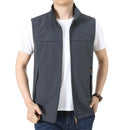 Chaleco para actividades deportivas 
Material de poliéster, color gris