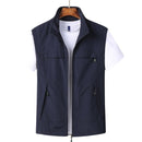 Chaleco para actividades deportivas 
Material de poliéster, color azul