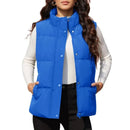 Chaleco acolchado para mujer, transpirable, suave y cómodo Material exterior: Poliéste, color azul