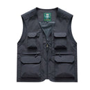 Chaleco para actividades deportivas;
Tejido: nailon, color gris