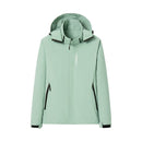 Chaqueta cortavientos forrada con capucha para mujer.
Impermeable y resistente al viento. Verde