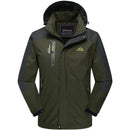 Chaqueta cortavientos estampada para hombre.
Goma suave e impermeable que protege del agua y del viento, verde.