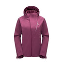 Chaqueta cortavientos para mujer con forro térmico.
Capucha, bolsillos con cremallera, bolsillo en el pecho,violeta.