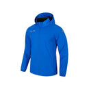 Chaqueta cortavientos deportiva para hombre con forro.
Impermeabilidad 3000mmh20
Con capucha, bolsillos para las manos, azul.