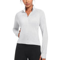 Chaqueta cortavientos para mujer, con protección UPF 50+, blanco