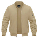 Chaqueta Murrai caqui con forro deportivo de alta calidad para hombre