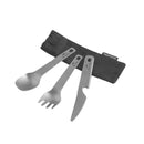 cubiertos de camping