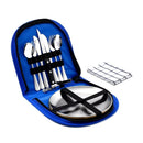 cubiertos para acampar
cubiertos con estuche