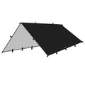 Lona impermeable con 19 puntos de amarre, protección UV