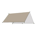 Lona de supervivencia, refugio para hamacas, cubierta de cocina exterior, carpa sencilla, tapete para carpa, lona para el suelo y sombra instantánea