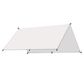 Lona de supervivencia, refugio para hamacas, cubierta de cocina exterior, carpa sencilla, tapete para carpa, lona para el suelo y sombra instantánea