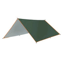 Lona de supervivencia, refugio para hamacas, cubierta de cocina exterior, carpa sencilla, tapete para carpa, lona para el suelo y sombra instantánea