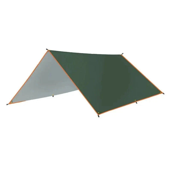 Lona de supervivencia, refugio para hamacas, cubierta de cocina exterior, carpa sencilla, tapete para carpa, lona para el suelo y sombra instantánea