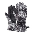 Guantes térmicos forrados, pantalla táctil, impermeables y cortavientos, con doble sistema de aislamiento térmico y cierre con hebilla