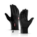 Guantes de invierno impermeable, color negro
