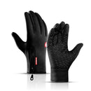 Guantes de invierno impermeable, color negro