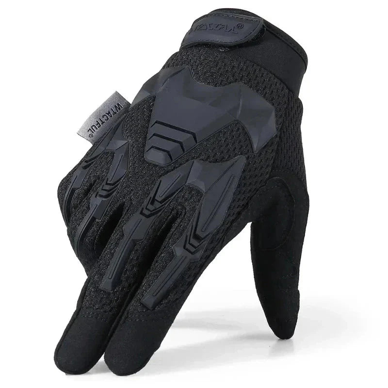Guantes tácticos reforzados con dedo para pantalla táctil