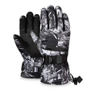 Guantes térmicos forrados para nieve, pantalla táctil, impermeables y cortavientos