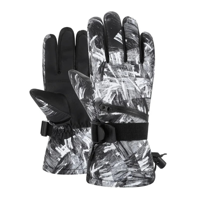 
Guantes térmicos forrados para nieve