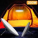 Luz Para Acampamento 200W Recarregável 28000mAh - Mundo Montanha
