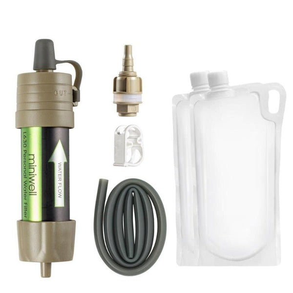 Mini filtro de agua de supervivencia