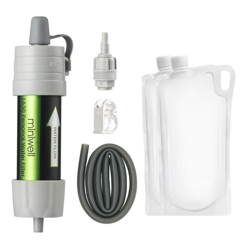 Mini filtro de agua de supervivencia
