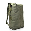 Mochila de lona impermeable de 30 litros. verde