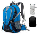 Mochila de hidratación de 25L con funda impermeable y recarga de agua de 2L