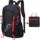 Mochila Impermeable deportiva plegable unisex, Resistente a rayones, color negro